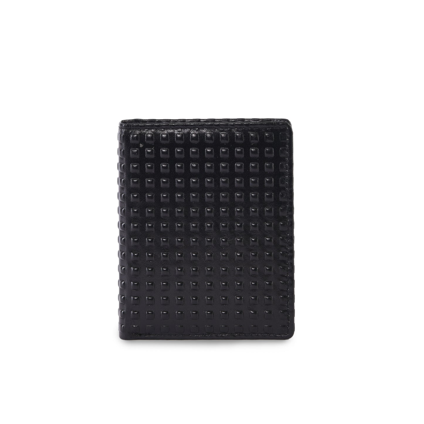 Premium Embossed Leather Mini Wallet for Men – Slim Card Holder with ID Window