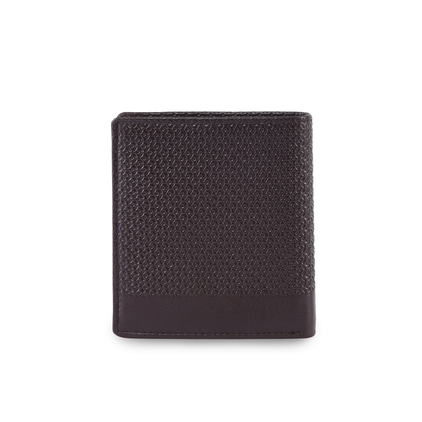 MARFIT Dark Brown Leather Note Case Wallet – Micro Emboss Design