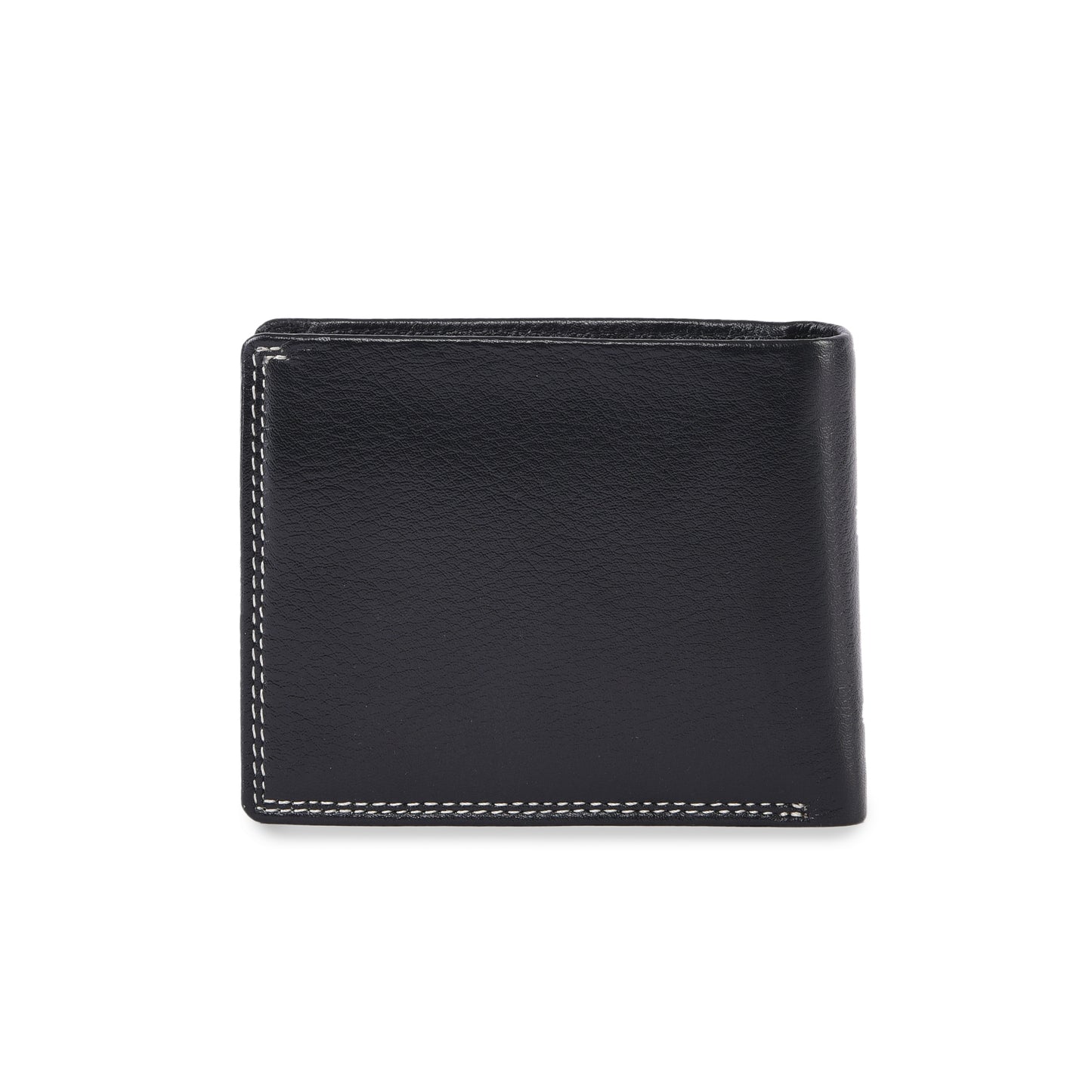 MARFIT Genuine Leather Wallet for Men – Black Bifold Wallet with Coin Pocket & Card Slots
