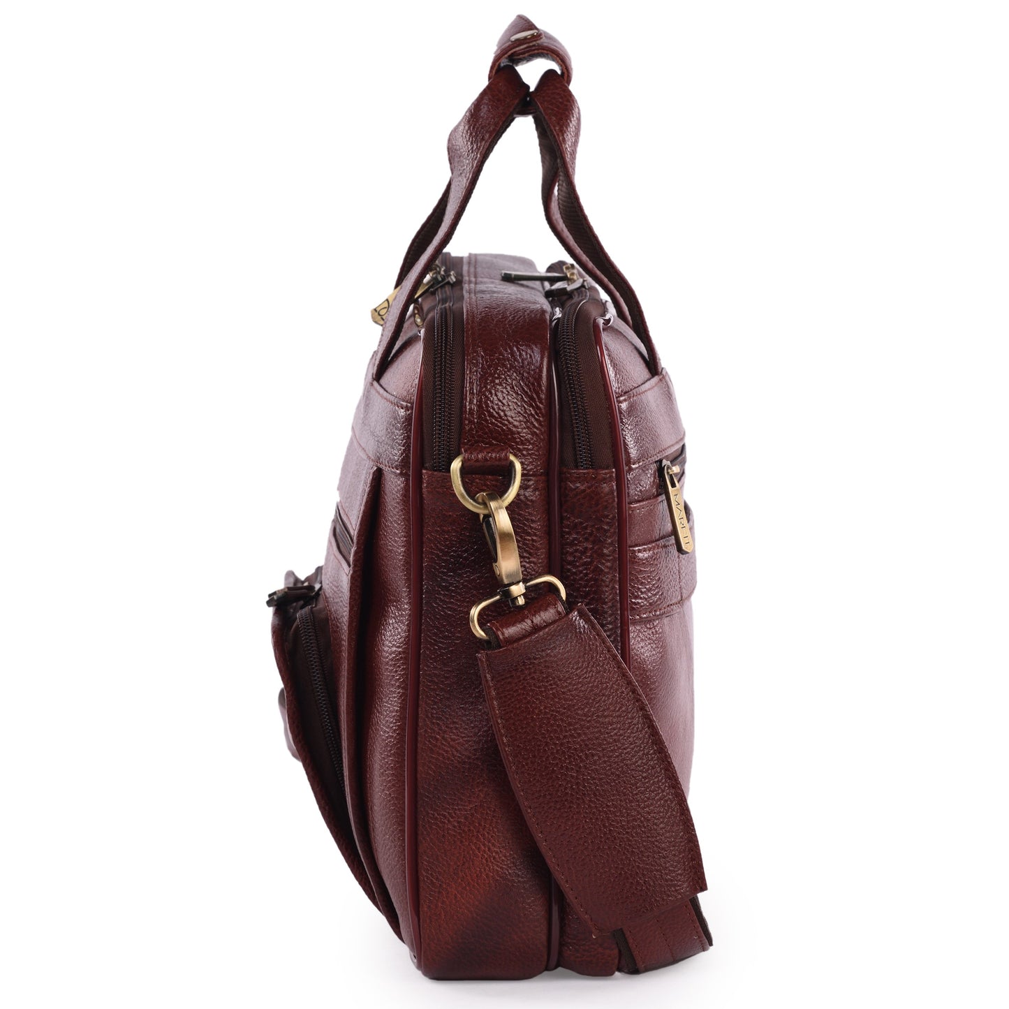 MARFIT Leather Laptop Messenger Bag for Men MB2155019