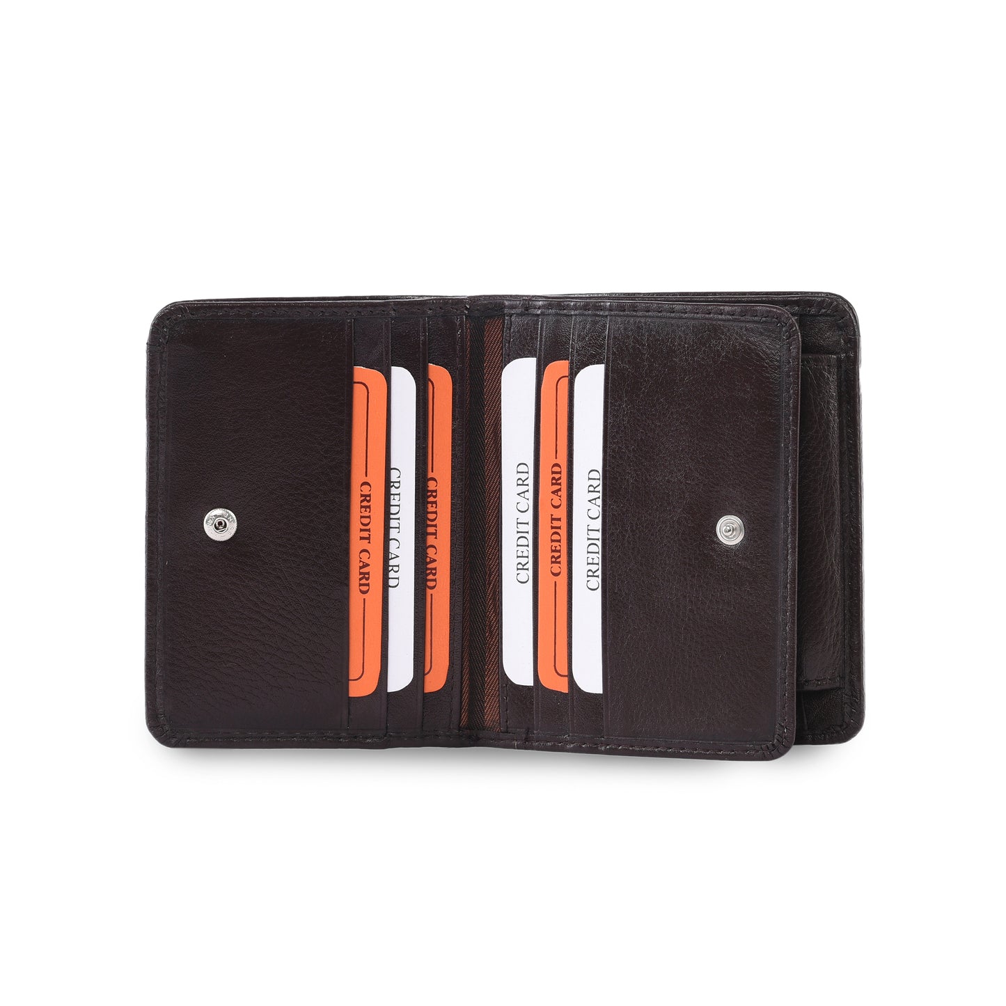 MARFIT Brown Genuine Leather Notecase Wallet for Men – Slim Leather Wallet with Multiple Card Slots