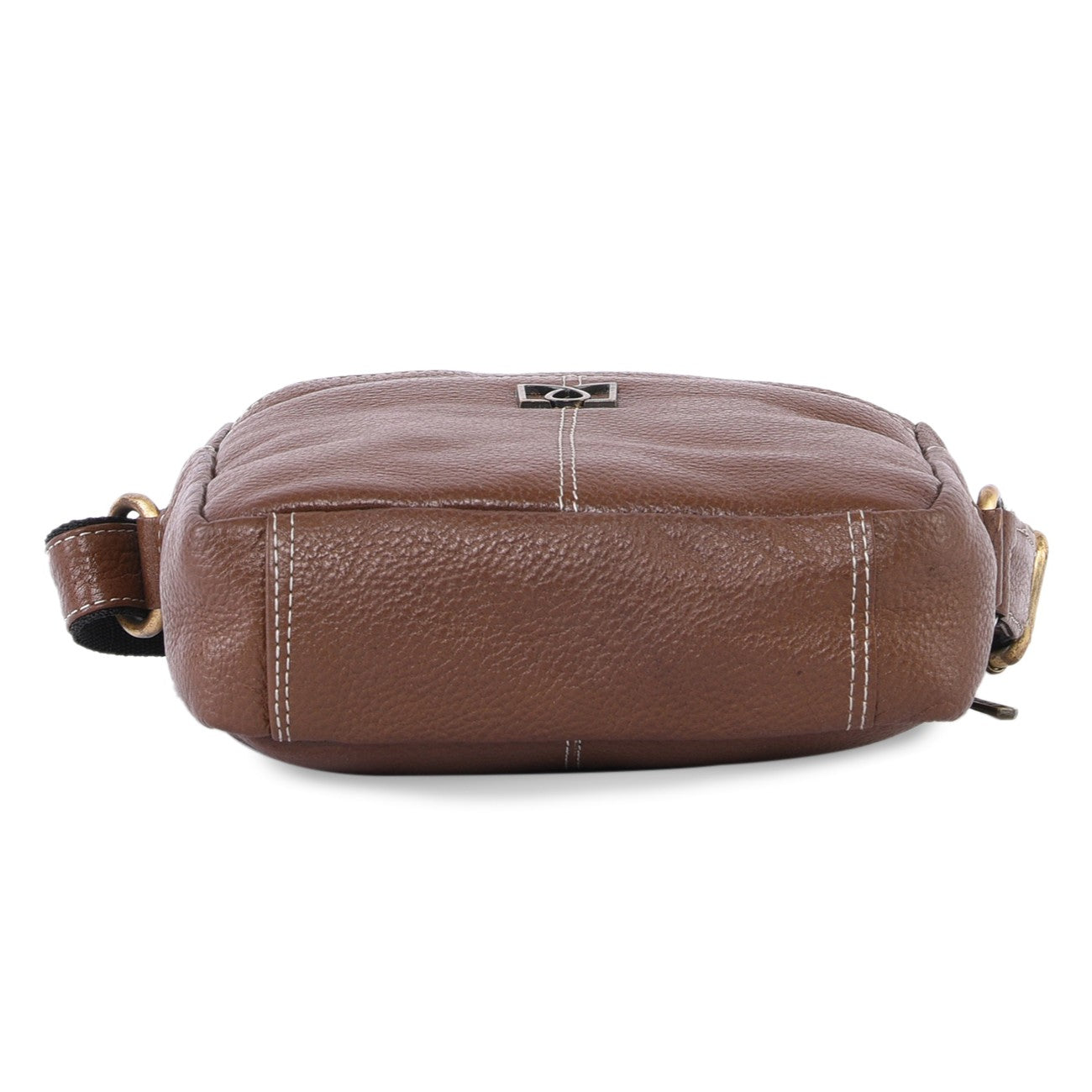 MARFIT Genuine Leather Sling Bag for Men | Crossbody Messenger Bag with Multiple Zip Pockets | Desert Brown | SB1893002DESBRN