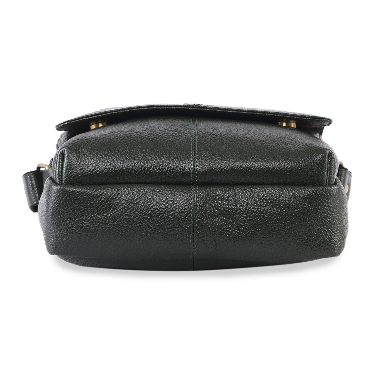 MARFIT Genuine Leather Sling Bag for Men & Women – Green | Premium Leather Crossbody Bag | SB1893001GRN