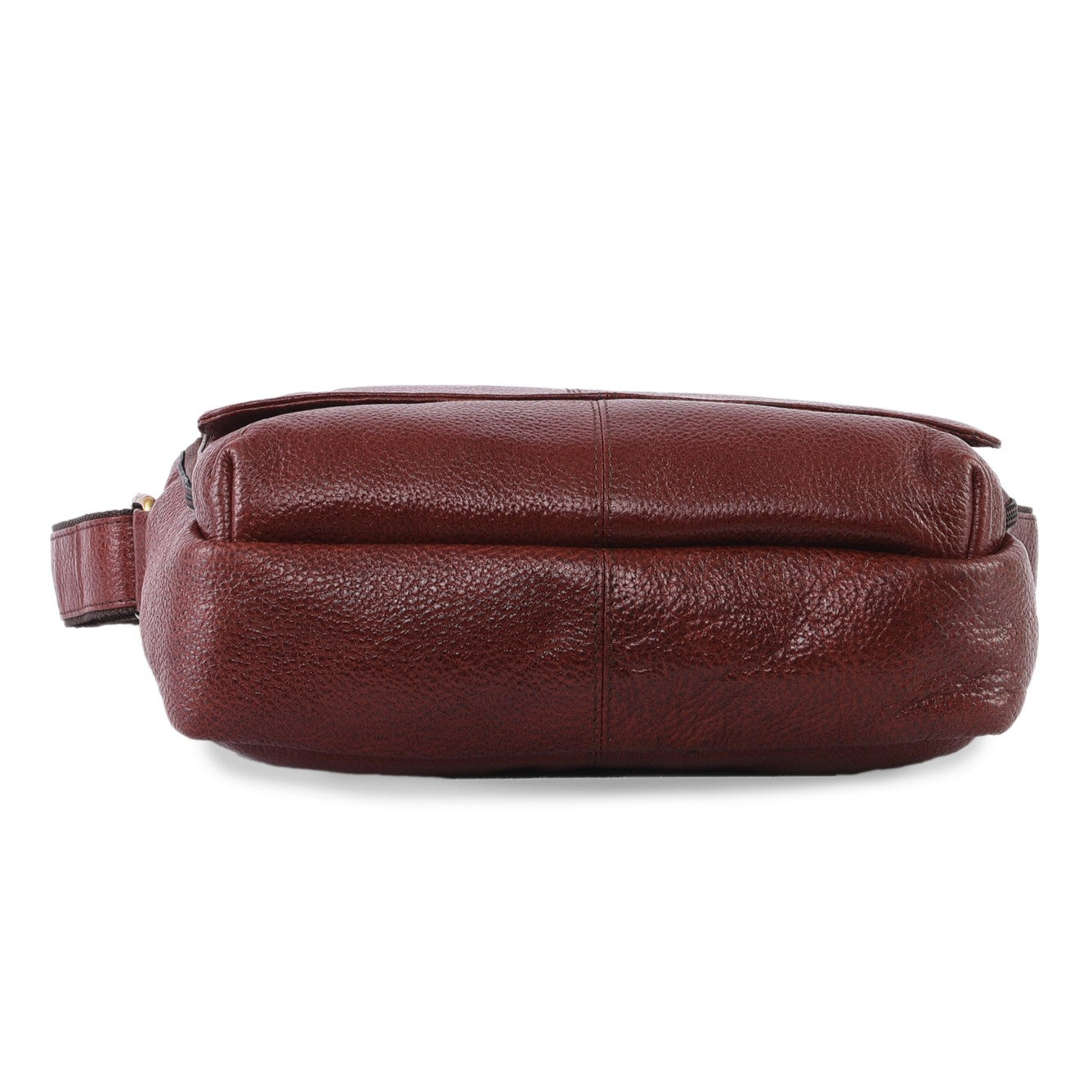 Premium Genuine Leather Sling Crossbody Bag for Men – Vertical Messenger Shoulder Bag SB1893001BRN