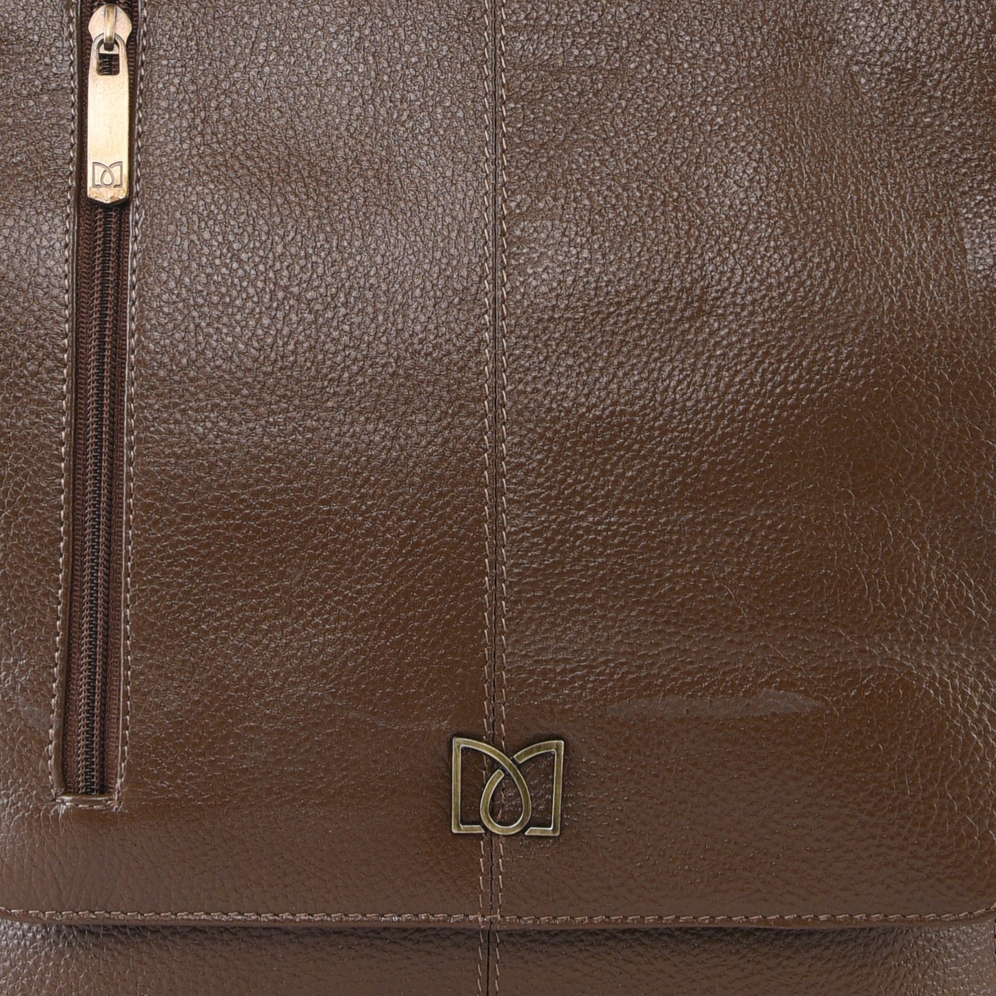 MARFIT Genuine Leather Sling Bag for Men & Women – Desert Brown | Crossbody Messenger Bag | SB1893001TAN