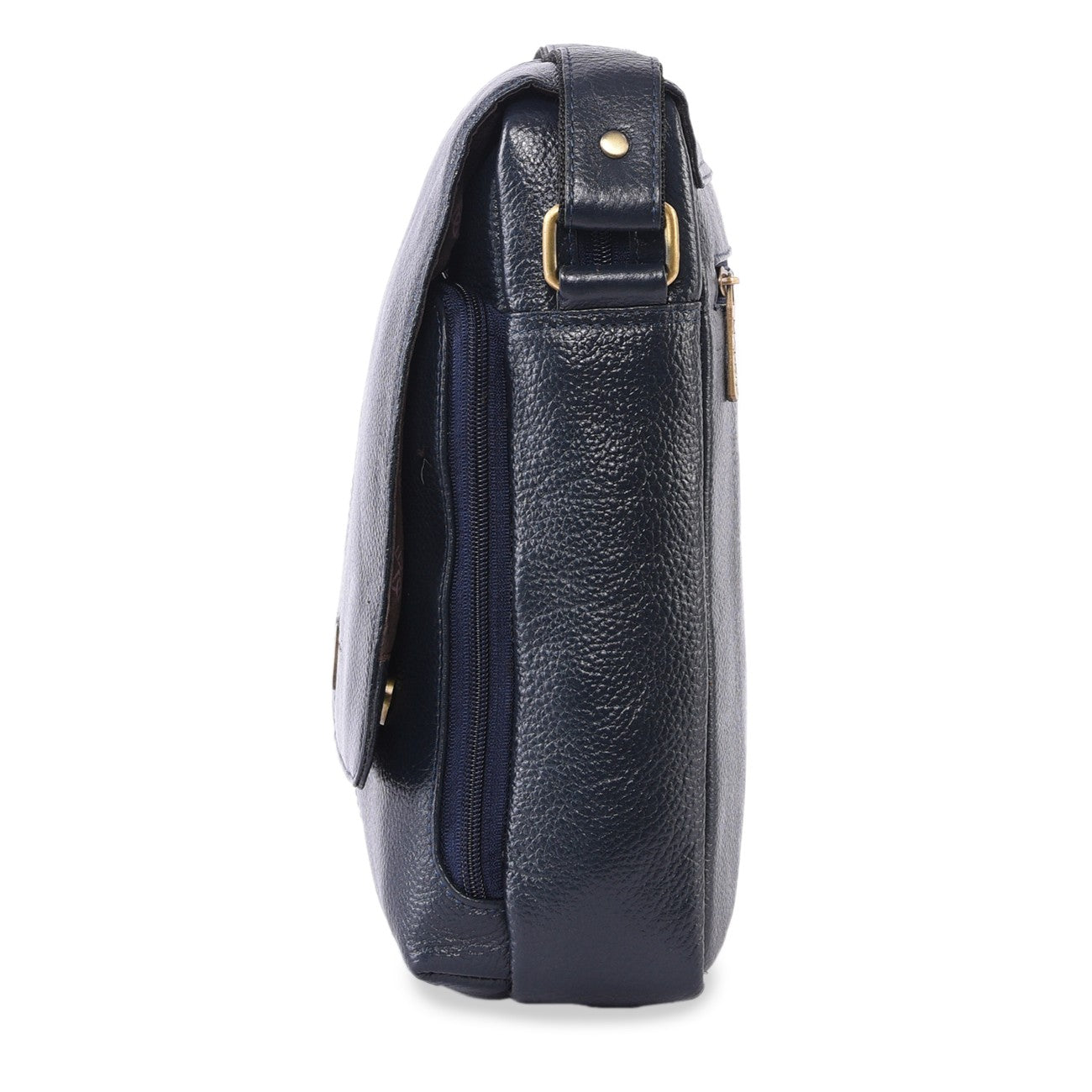 MARFIT Genuine Leather Sling Bag for Men & Women – Blue | Premium Leather Crossbody Bag | SB1893001BLUE