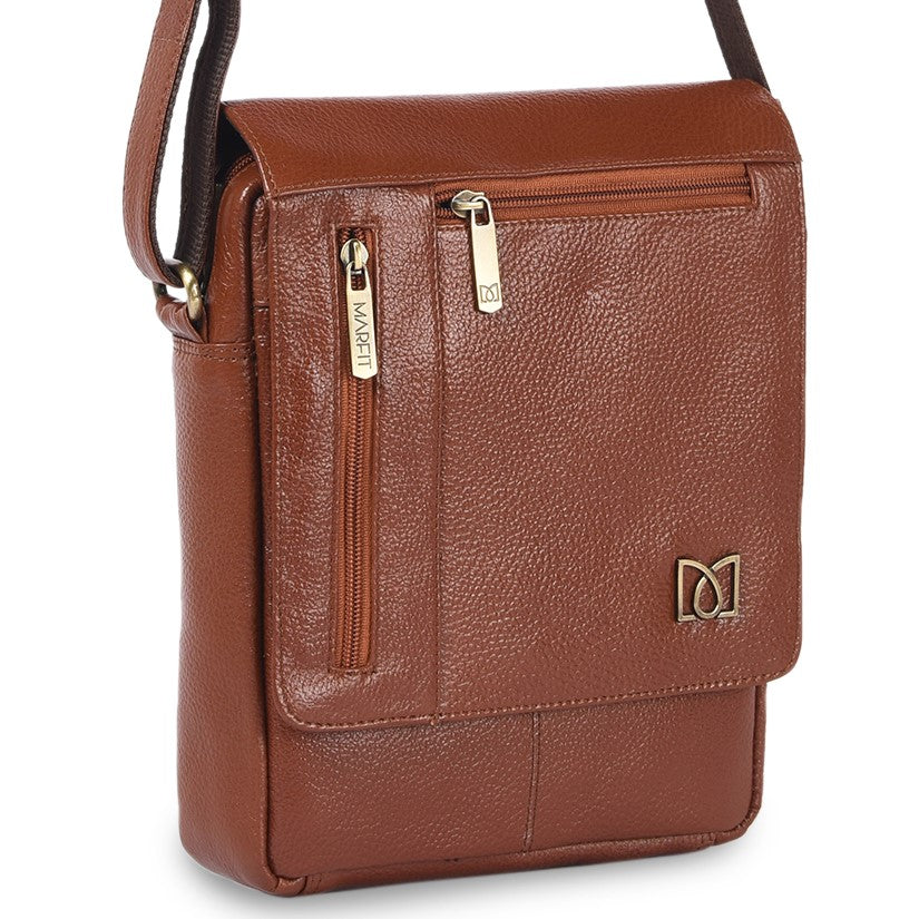MARFIT Genuine Leather Sling Bag