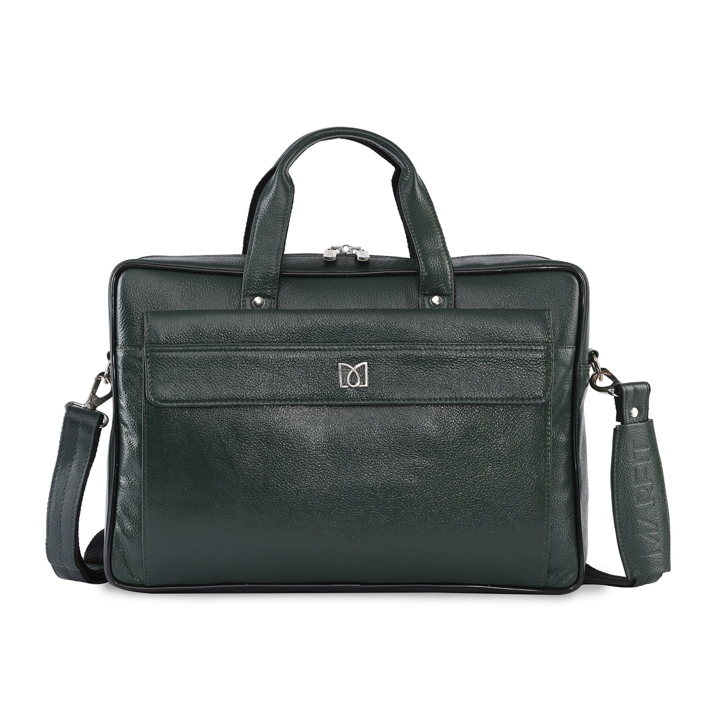 MARFIT Premium Genuine Leather Laptop Messenger Bag for Men MB2155014