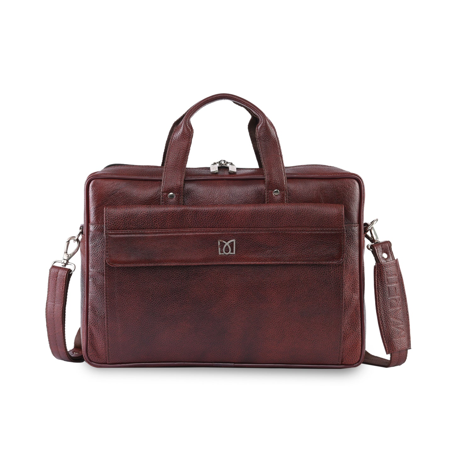MARFIT Premium Genuine Leather Laptop Messenger Bag for Men MB2155014