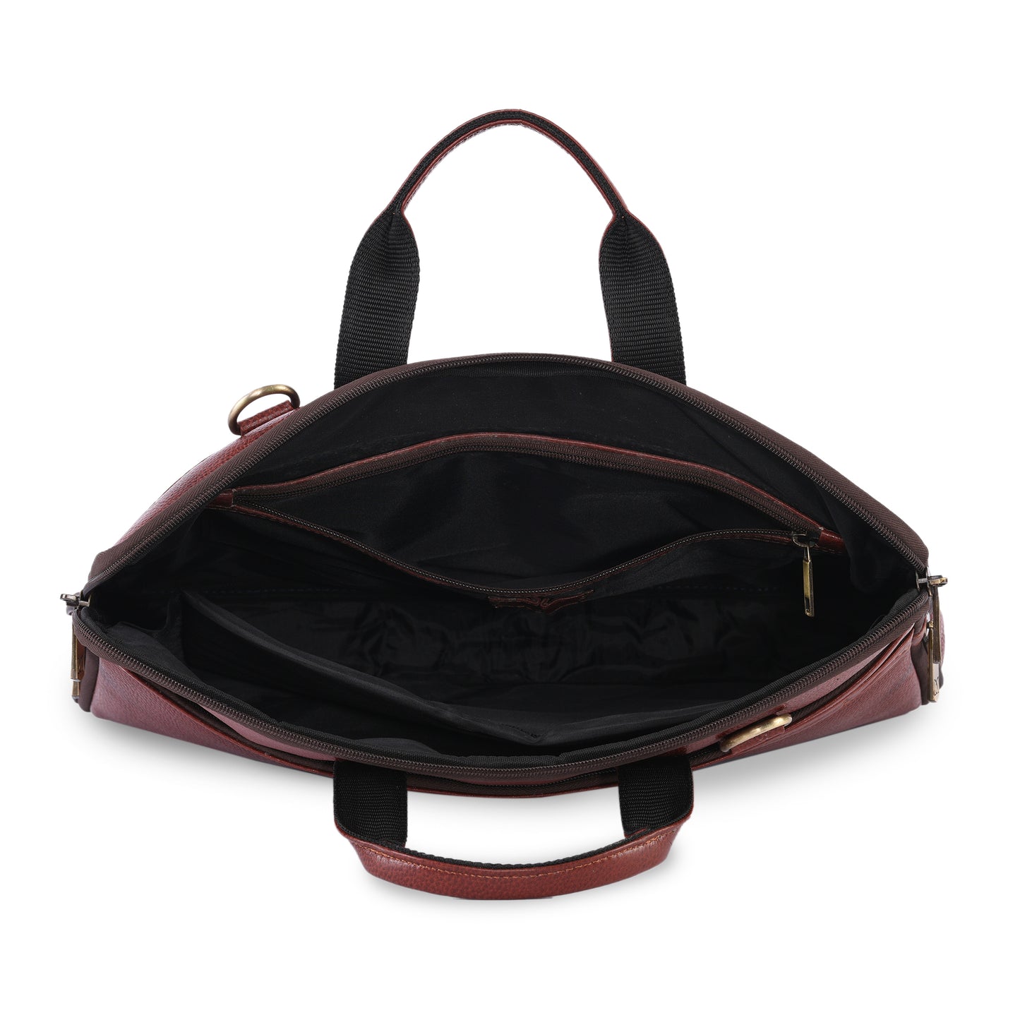 MARFIT Expandable Genuine Leather Laptop Messenger Bag – Brown | Premium Office Briefcase with Shoulder Strap