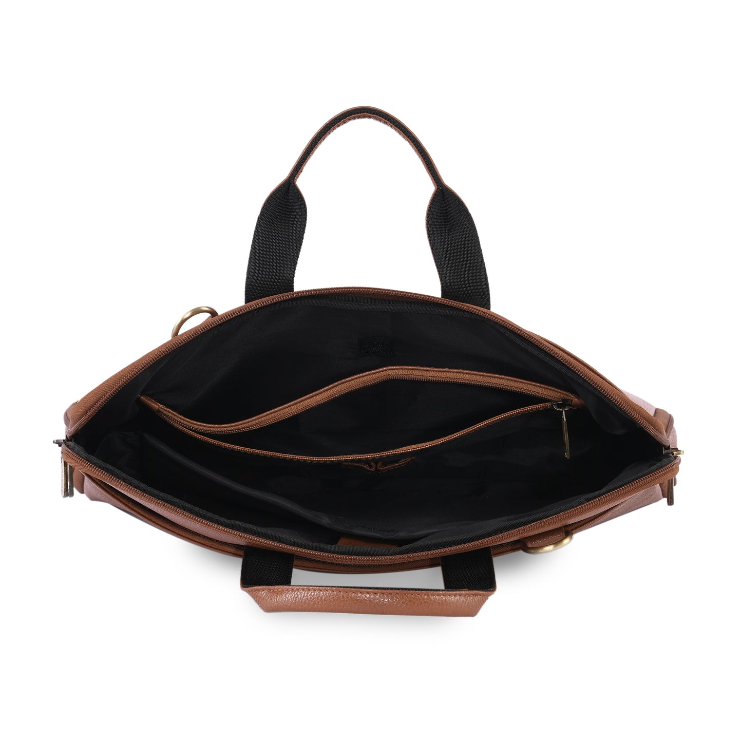 MARFIT Expandable Genuine Leather Laptop Messenger Bag – Tan | Premium Office Briefcase with Shoulder Strap