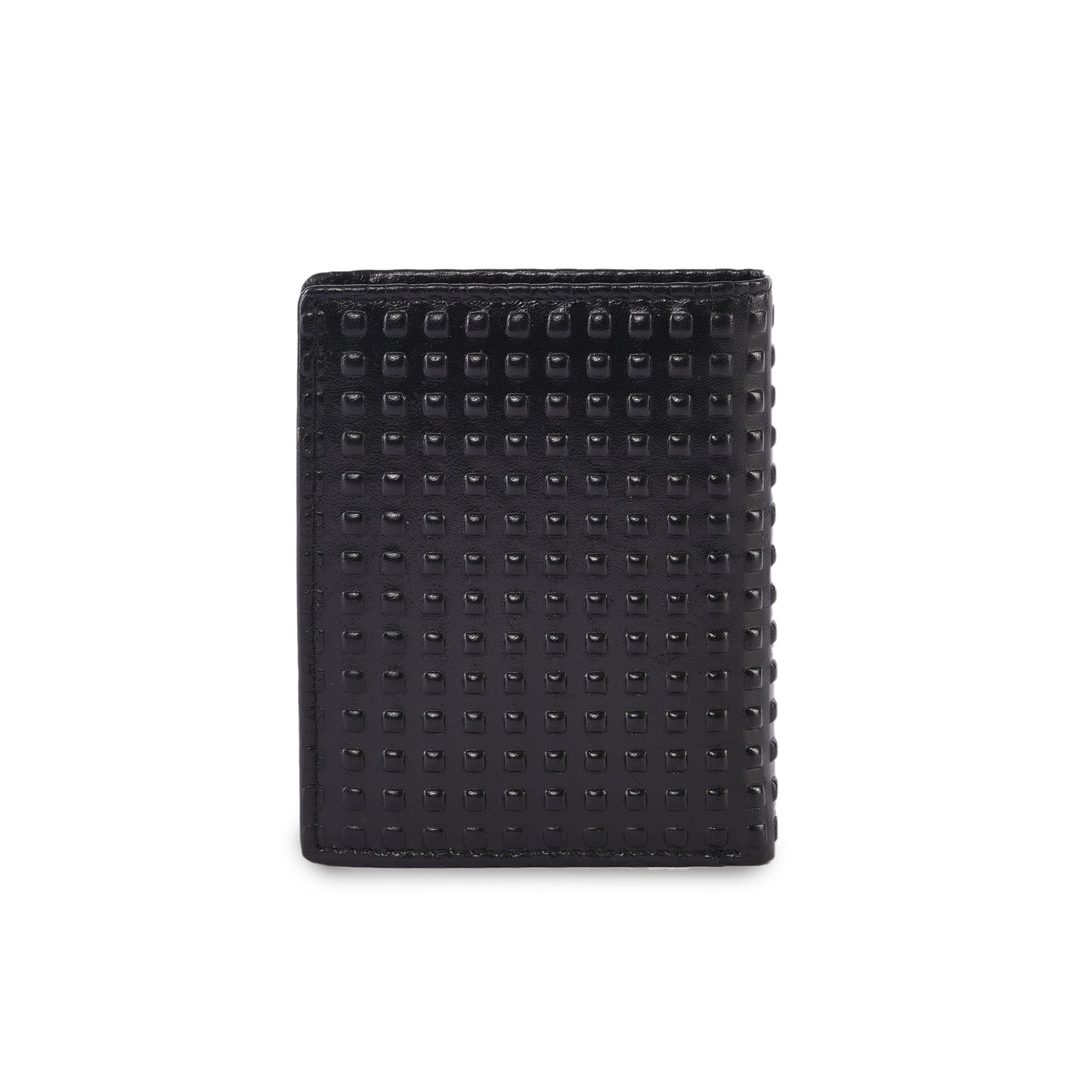 Premium Embossed Leather Mini Wallet for Men – Slim Card Holder with ID Window