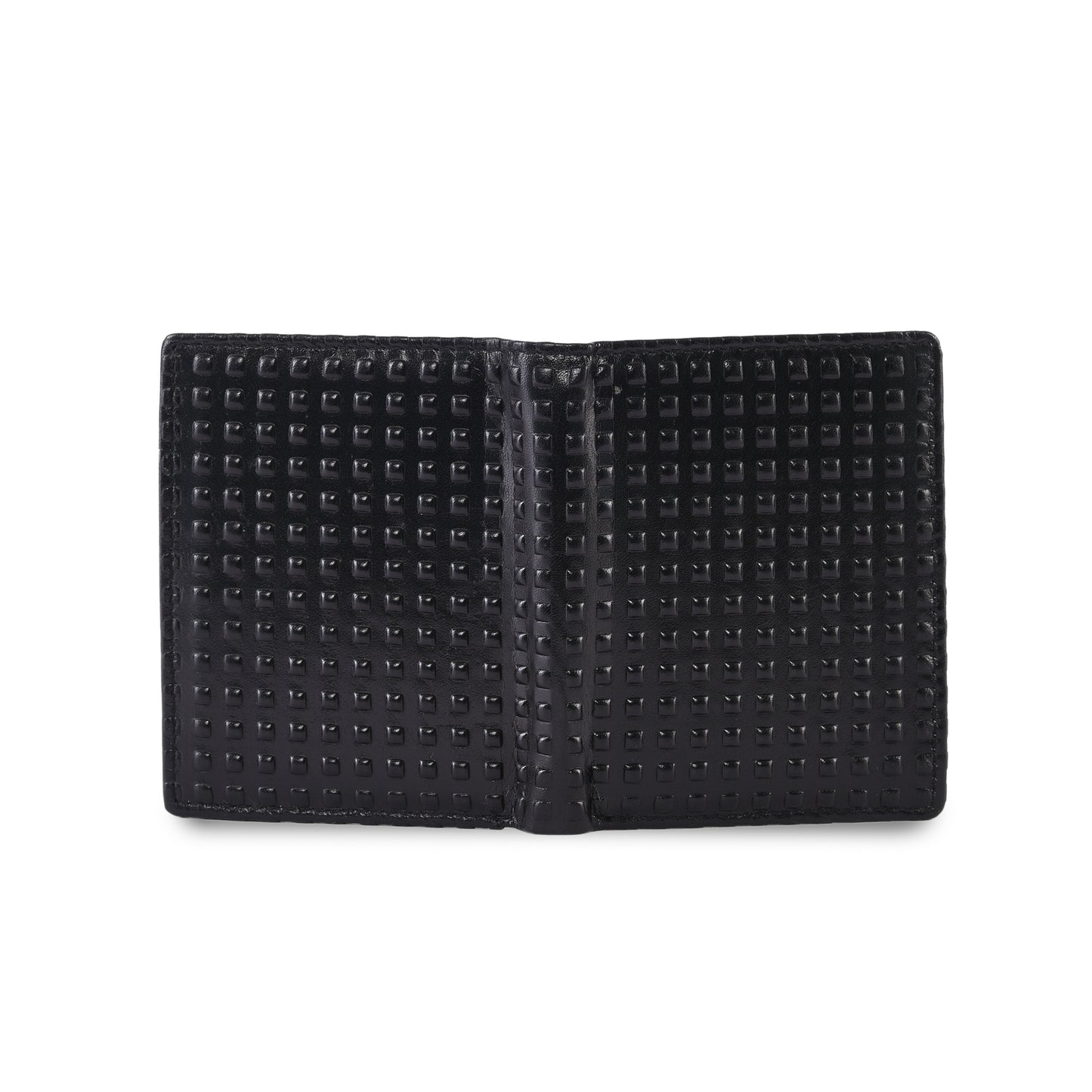 Premium Embossed Leather Mini Wallet for Men – Slim Card Holder with ID Window