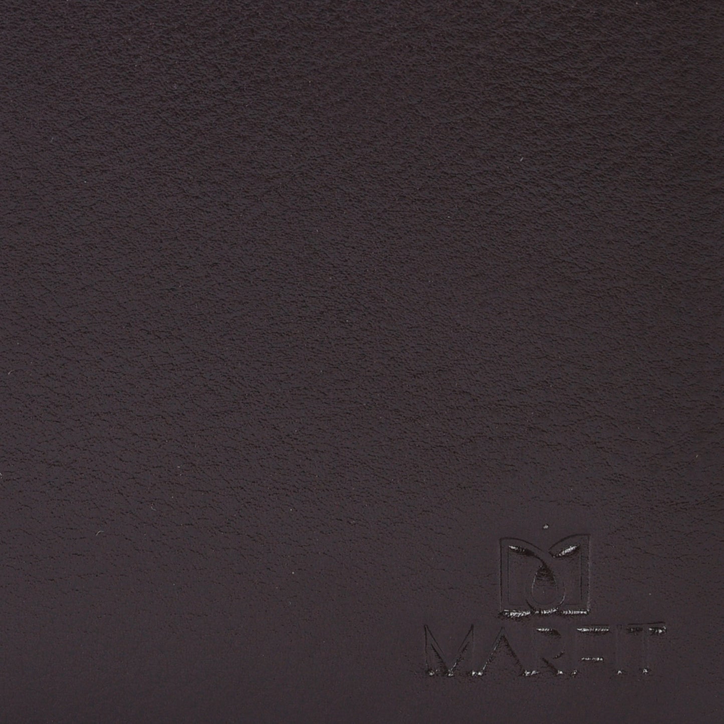MARFIT Premium Brown Leather Mini Wallet for Men – Compact Card Holder with ID Window
