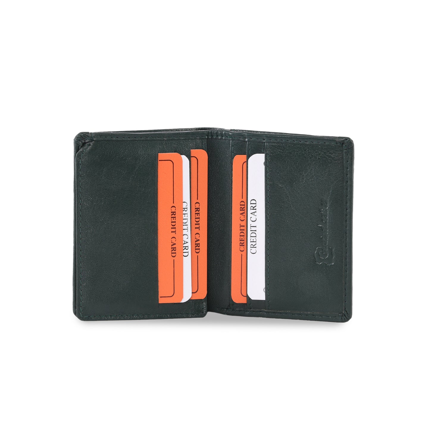 MARFIT Genuine Leather Small Card Holder Wallet for Men – Compact Bi-Fold Mini Wallet with Multiple Card Slots