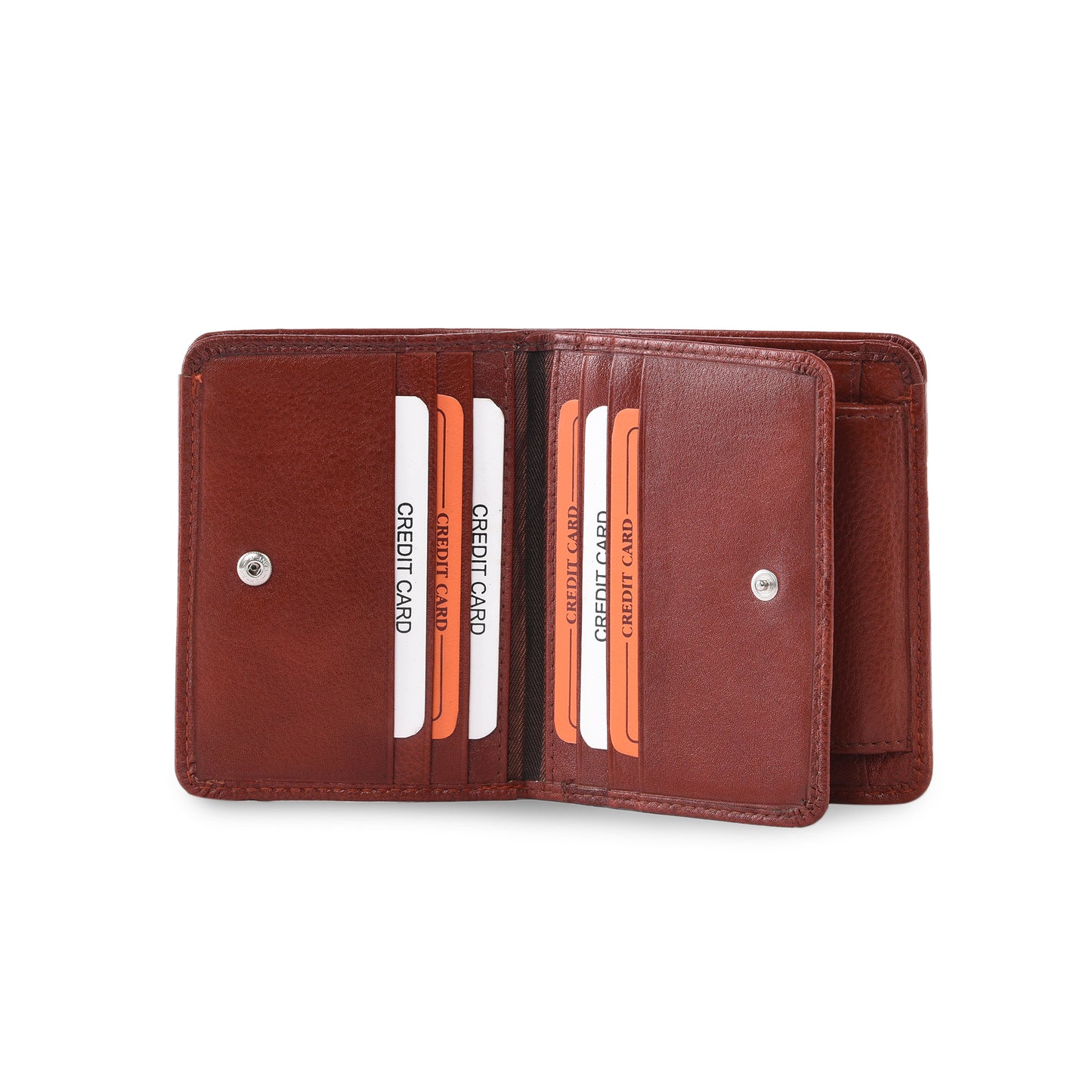 MARFIT Tan Genuine Leather Notecase Wallet for Men – Slim Leather Wallet with Multiple Card Slots