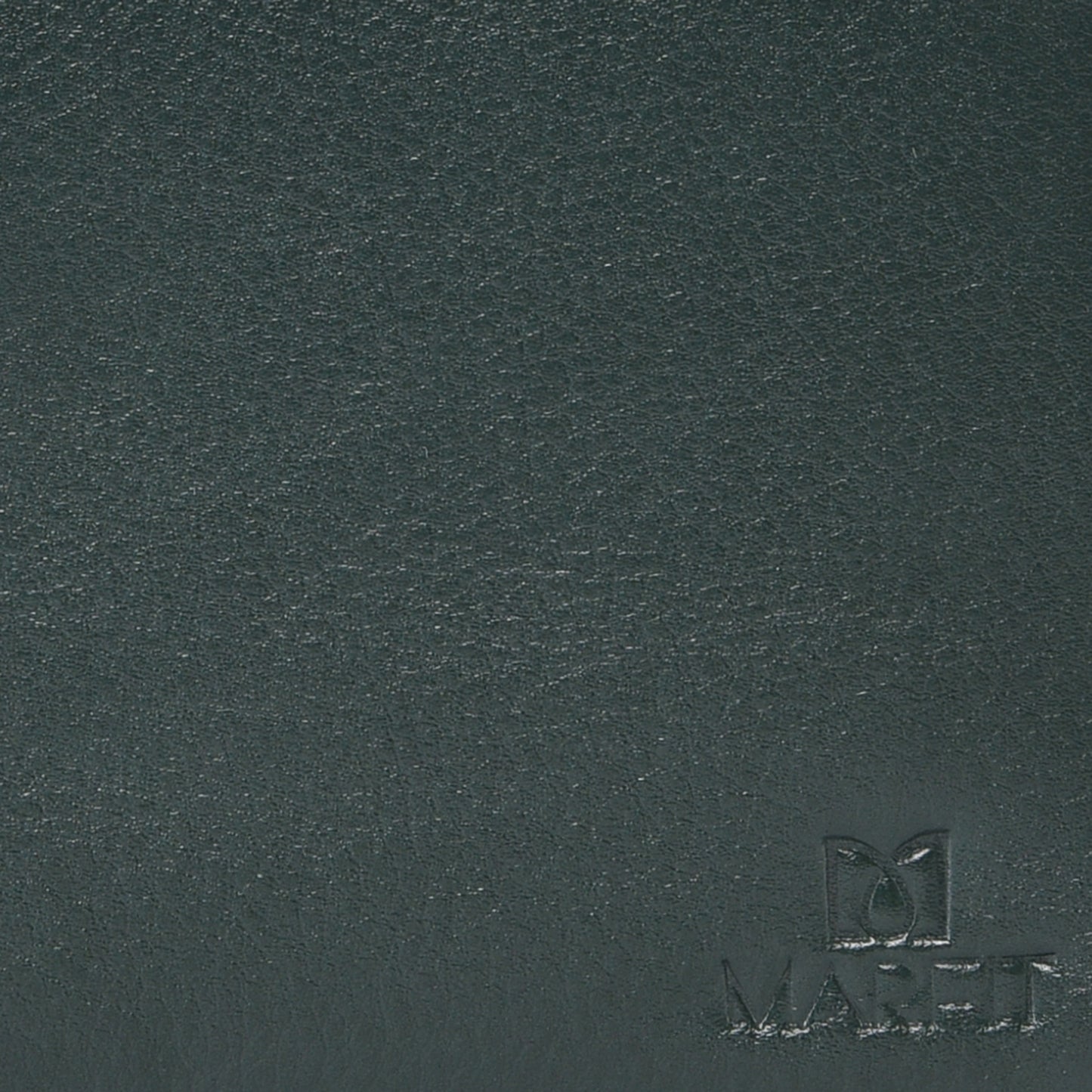 MARFIT Green Genuine Leather Bifold Wallet for Men with Zipper Closure & Coin Pocket